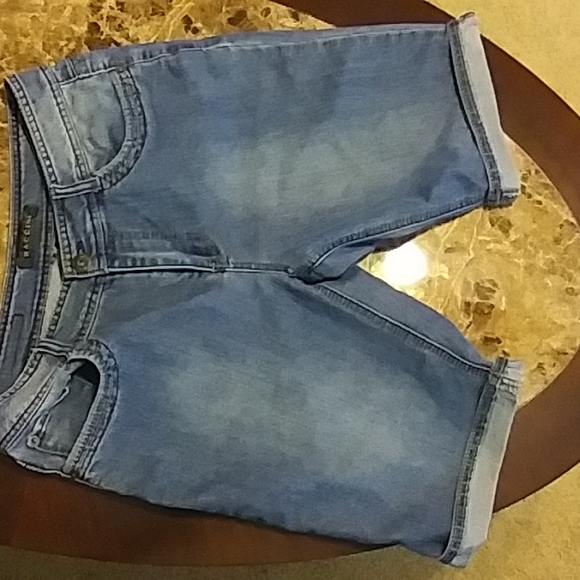 Baccini Bermuda Denim Shorts - Picture 2 of 11